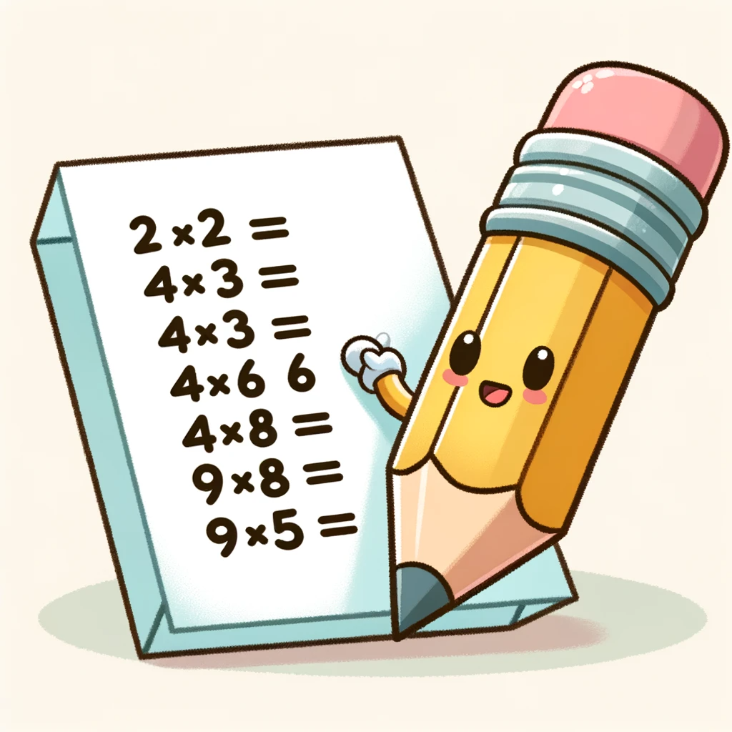 multiplication chart